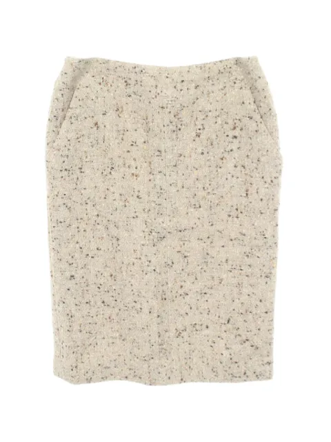 CHANEL Pre-Owned 1986-1988 99A tweed skirt Neutrals 1070604