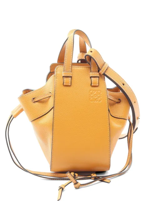 Loewe Pre-Owned 2010s Hammock drawstring shoulder bag Yellow 1071647