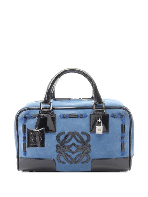 Loewe Pre-Owned 2000s 28 Amazona tote bag Blue 1064109