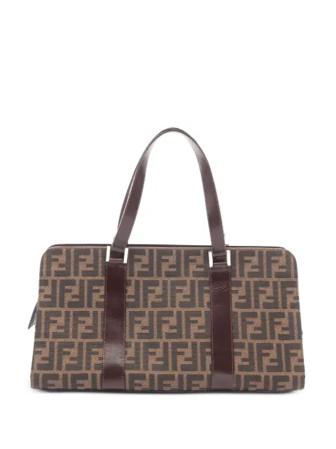 Fendi Pre-Owned 2010s Zucca handbag Brown 1064765