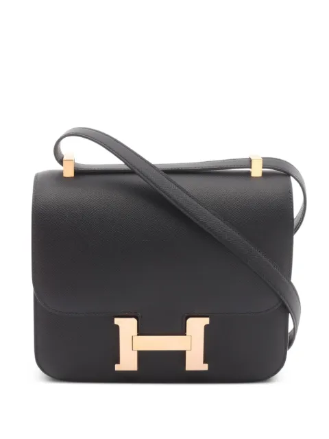Hermès Pre-Owned 2020 Constance 3 24 shoulder bag Black 1073708