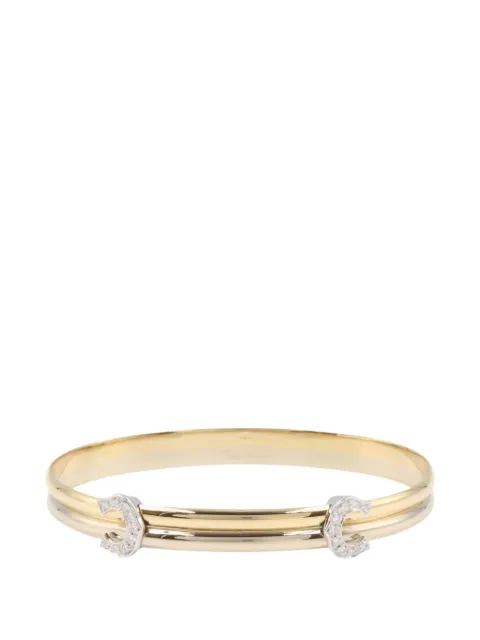 Cartier 2010s 2C diamond bracelet Gold 1062113