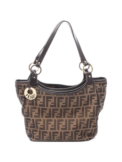 Fendi Pre-Owned Zucca shoulder bag Brown 1072501