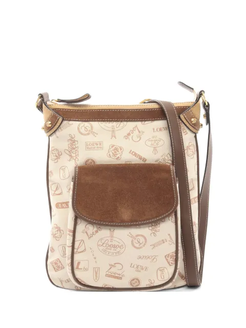 Loewe Pre-Owned 2000s 160th Anniversary shoulder bag Neutrals 1059783