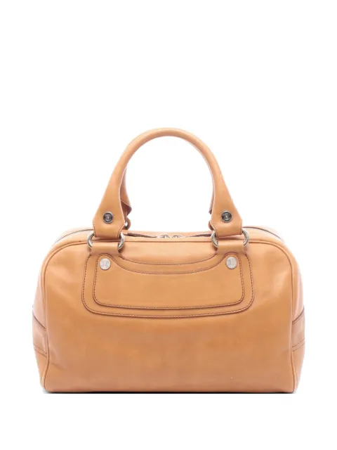Celine Pre-Owned 2000s Boogie leather tote bag Brown 1071715