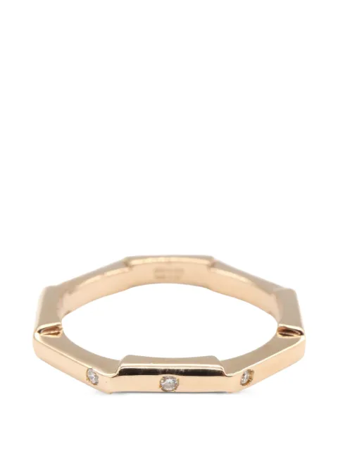 Gucci Pre-Owned 10s To Love diamond ring Pink 1059913