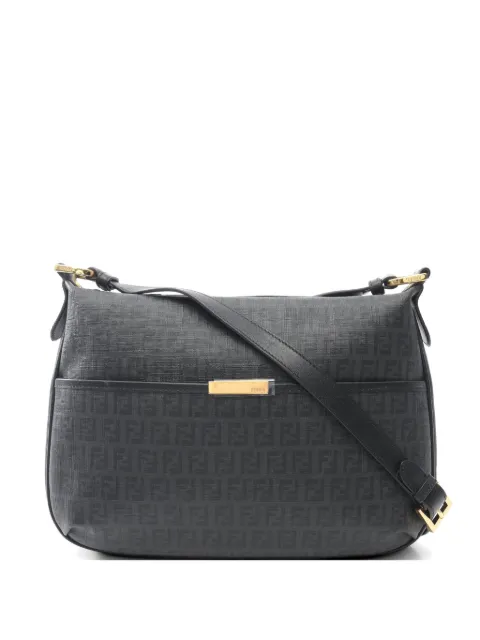 Fendi Pre-Owned 00s Zucchino shoulder bag Black 1068385