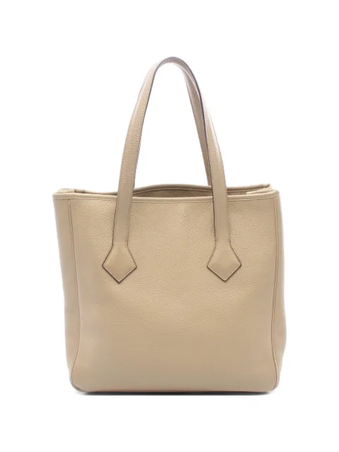 Hermès Pre-Owned 2008 32 Victoria Cabas tote bag Neutrals 1064162LINSQUARE