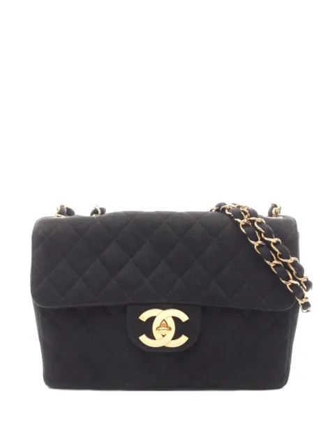 CHANEL Pre-Owned Decamatlassé 30 shoulder bag Black 1061515XX545915