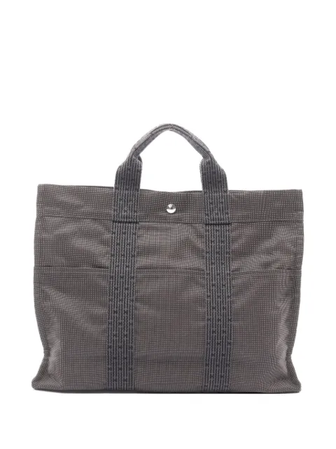 Hermès Pre-Owned 2010s MM Herline tote bag Grey 1072206