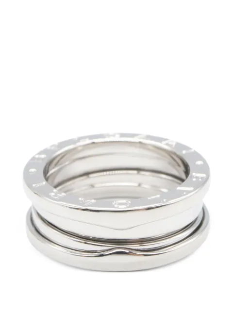 Bvlgari Pre-Owned 2010s B-zero1 three-band ring Silver 1072083