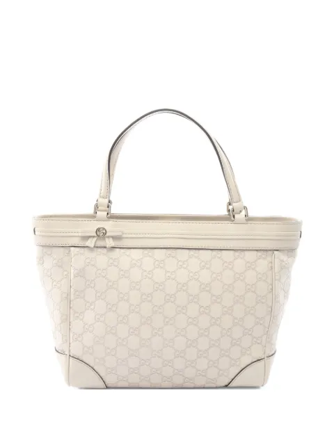 Gucci Pre-Owned 2000s Mayfair Guccissima tote bag Neutrals 1062989