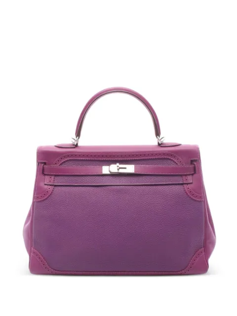 Hermès Pre-Owned 2014 Gillies Kelly handbag Purple 1074404RINSQUARE