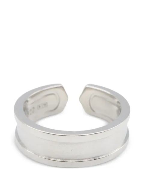 Cartier 2010s C2 Small ring Silver 1058161