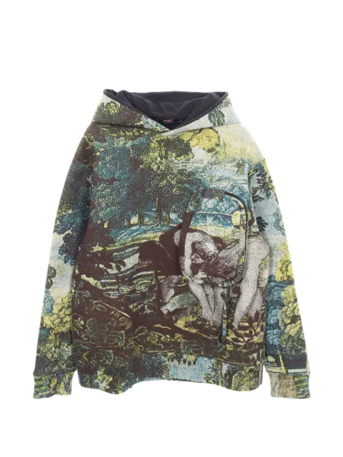 Louis Vuitton Pre-Owned 2020 Tapestry hoodie Blue 1050839