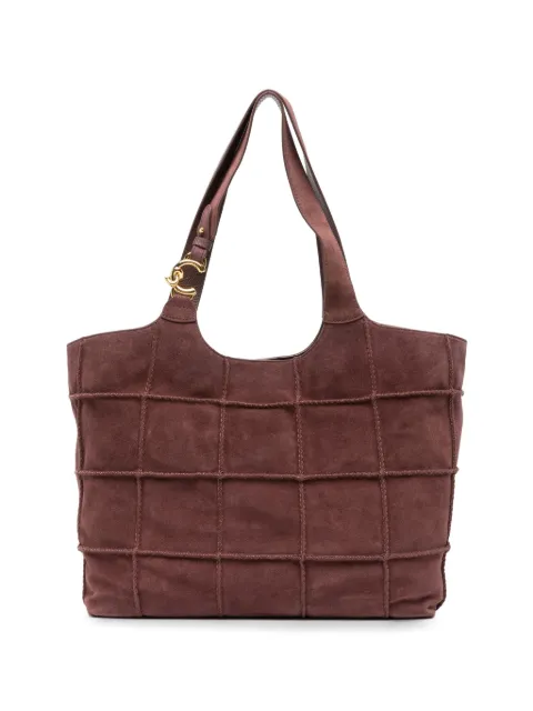 Coccinelle suede shoulder bag Brown E1V3B110101
