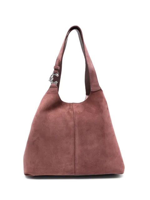 Coccinelle suede shoulder bag Red E1THE110101