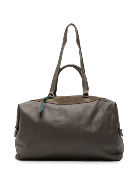 Coccinelle logo-plaque tote bag Green E1VLF880101