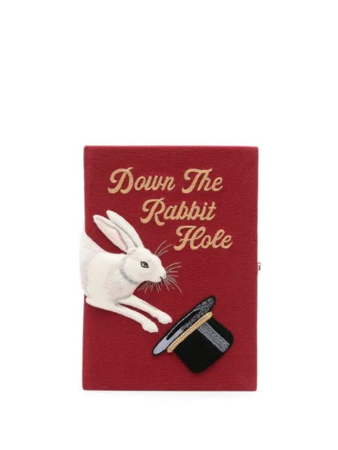 Olympia Le-Tan Down The Rabbit Hole clutch bag Red VIKTORIJABCLI05PT