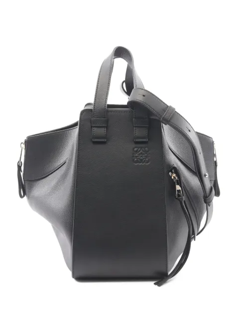 Loewe Pre-Owned 2010-2026 Small Leather Hammock satchel Black 0YD6CUYQRRIODR2Y