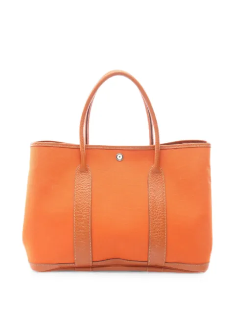 Hermès Pre-Owned 2005 Garden Party PM tote bag Orange 1073012IINSQUARE