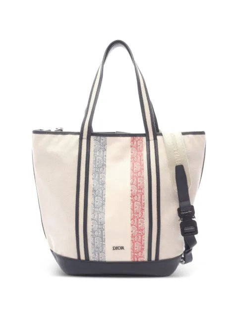 Christian Dior Pre-Owned Oblique Voyage tote bag Neutrals 1060667