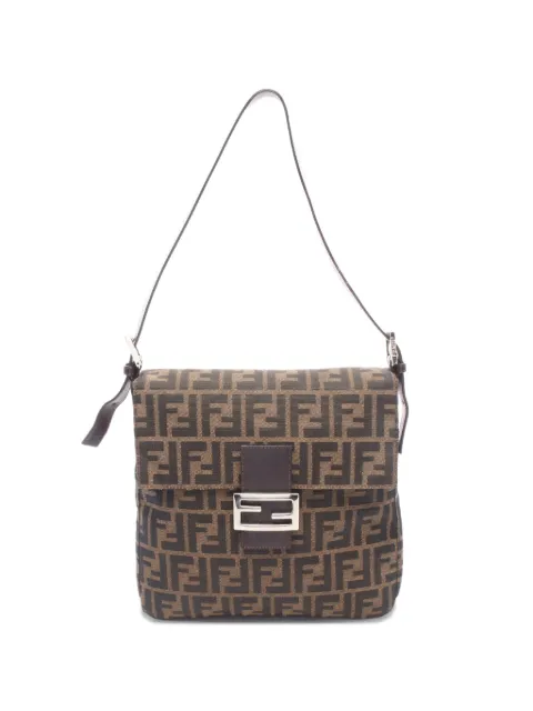 Fendi Pre-Owned 2000s Zucca shoulder bag Brown 1072586