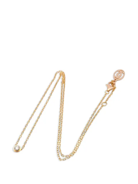 Cartier 2010s Damour diamond necklace Gold 1072405GYJ797
