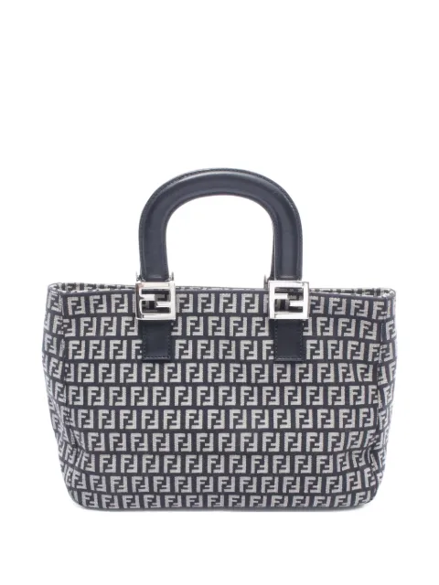 Fendi Pre-Owned Zucca tote bag Black 1064696