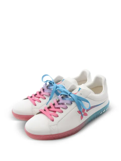 Louis Vuitton Pre-Owned 2021 Luxembourg Samothrace sneakers White 1069462MS0281