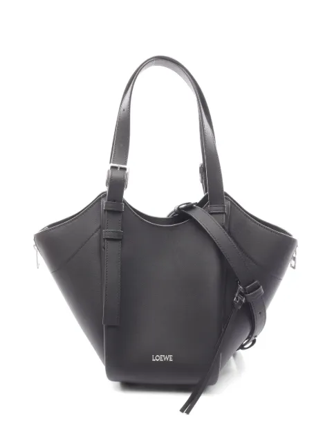 Loewe Pre-Owned 2020s Hammock Flip tote bag Black 1067985