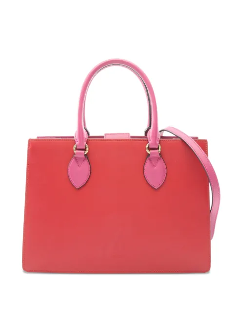 Gucci Pre-Owned 2010s leather handbag Red 1061009