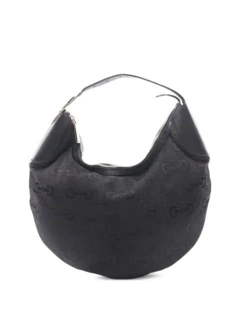 Gucci Pre-Owned 2010s Horsebit shoulder bag Black 1072035