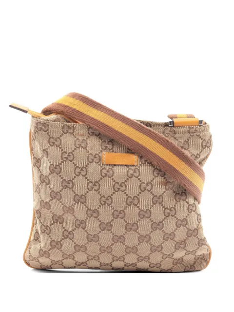 Gucci Pre-Owned 2000s GG canvas crossbody bag Neutrals 1061865