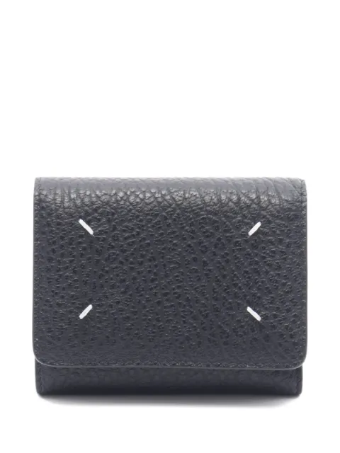 Maison Martin Margiela Pre-Owned 2020s tri-fold leather wallet Black 1067991
