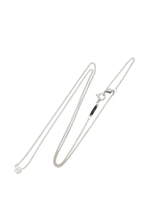 Tiffany & Co. Pre-Owned x Pharrell Williams 2010s Titan Setting diamond necklace Silver 1057976