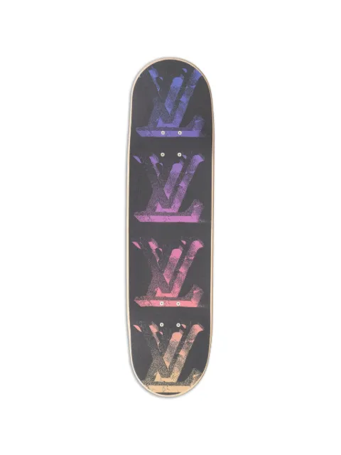 Louis Vuitton Pre-Owned 2021 monogram-print skateboard Black 1059106KC1201