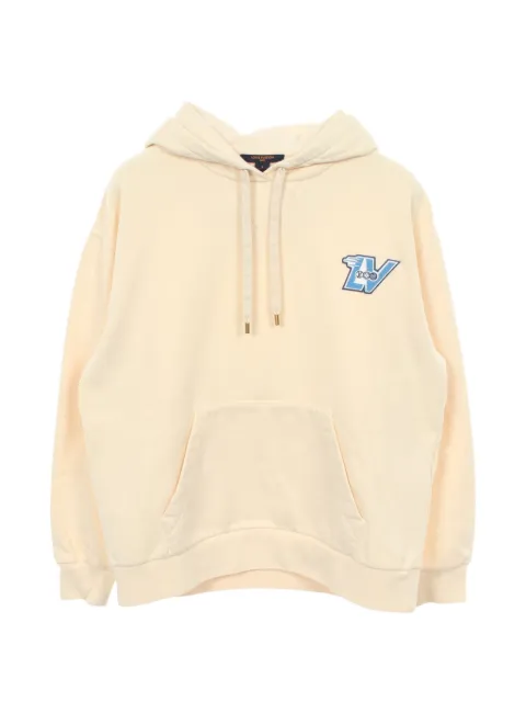 Louis Vuitton Pre-Owned 2010s long-sleeve hoodie Neutrals 1053437