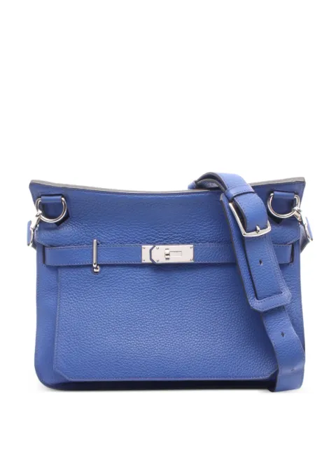 Hermès Pre-Owned 2011 31 Jypsiere leather shoulder bag Blue 1062245OINSQUARE