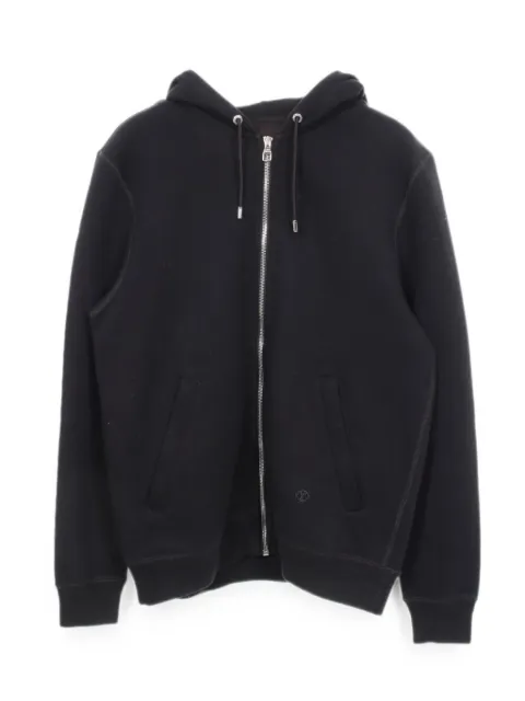 Louis Vuitton Pre-Owned 2000s LV circle-logo hoodie Black 1067444