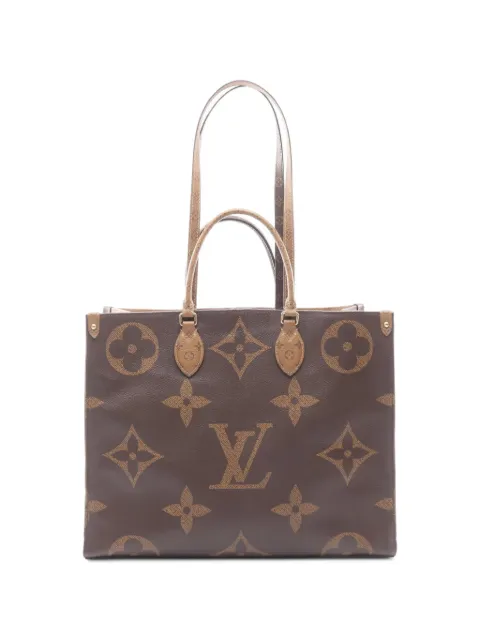 Louis Vuitton Pre-Owned 2020 GM On The Go Monogram canvas tote bag Brown 1073754FL0220