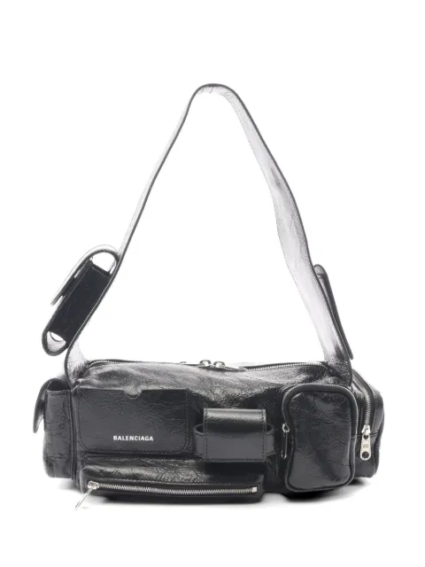Balenciaga Pre-Owned 2010s Superbusy leather shoulder bag Black 1072945