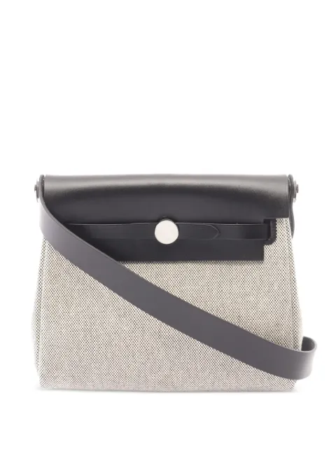 Hermès Pre-Owned 2025 Herbag Zip mini shoulder bag Grey 1072772K