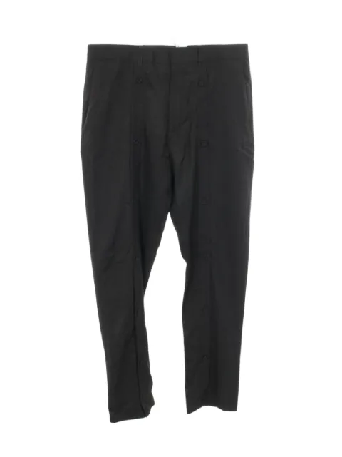 Christian Dior Pre-Owned 2010s x Peter Doig button-details wool trousers Black 1064270