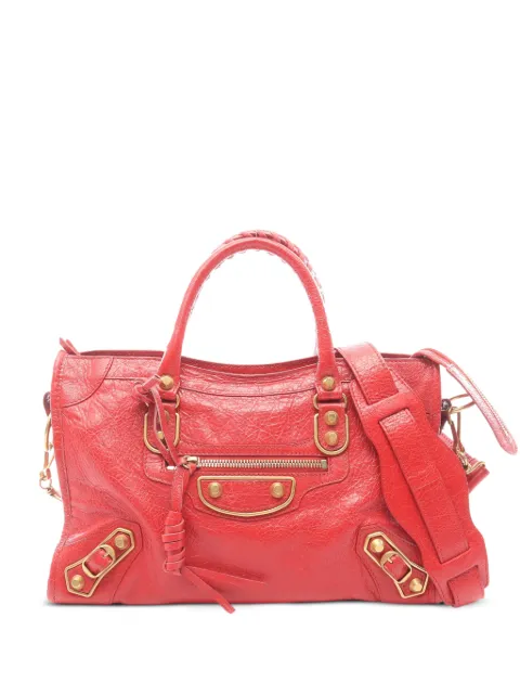 Balenciaga Pre-Owned Small 2000s Le City tote bag Red 1064448