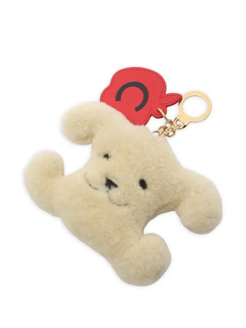 Celine Pre-Owned 2020s Triomphe apple bag charm Neutrals 1074156