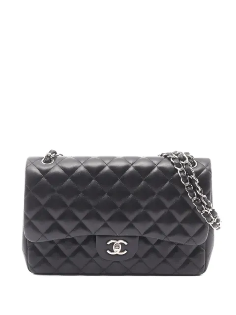 CHANEL Pre-Owned 2012 Decamatlassé diamond-quilted shoulder bag Black 107399816861670