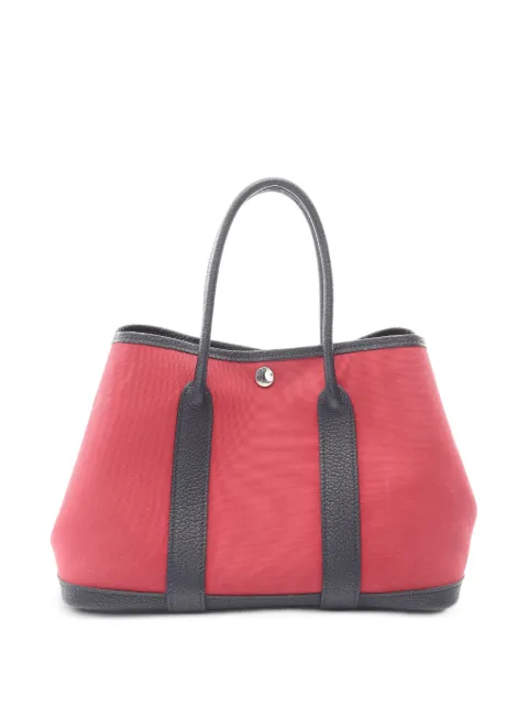 Hermès Pre-Owned 2014 TPM Garden Party tote bag Red 1072019RINSQUARE