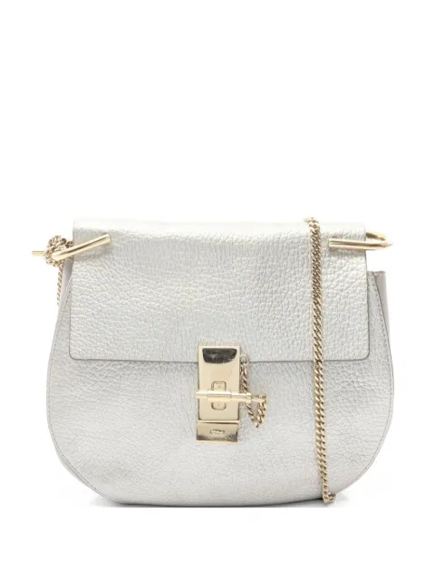 Chloé Pre-Owned 2000s Drew cross body bag Silver 1070317