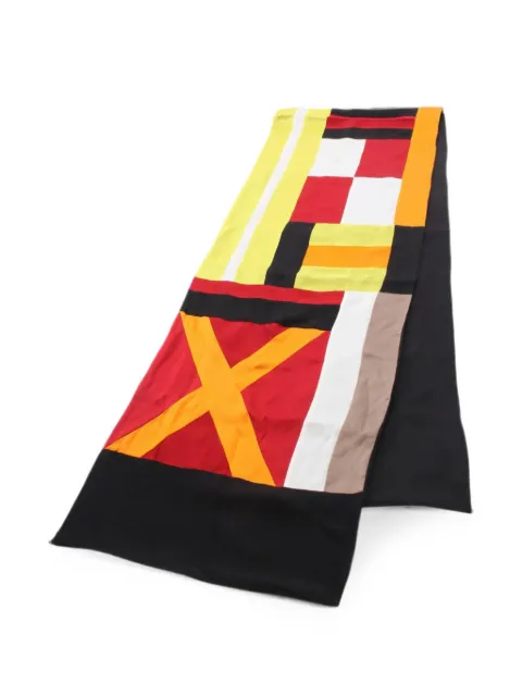 Hermès Pre-Owned 2000s silk scarf Black 1062580